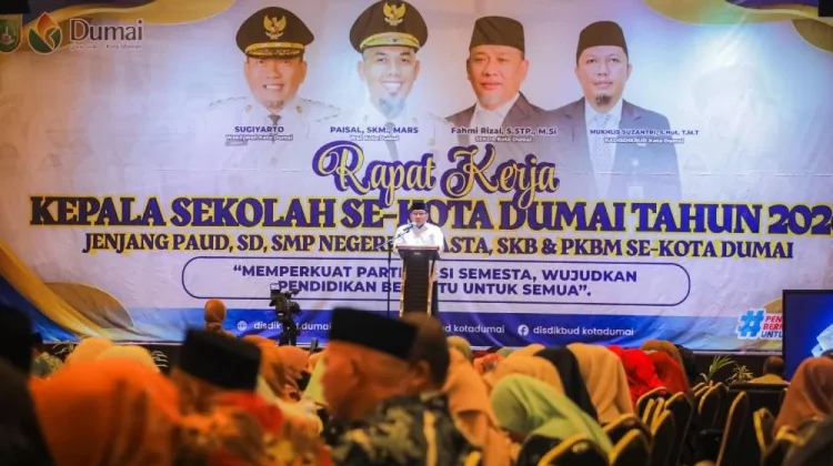 Wawako: Perkuat Koordinasi untuk Peningkatan Kualitas Pendidikan Kota Dumai