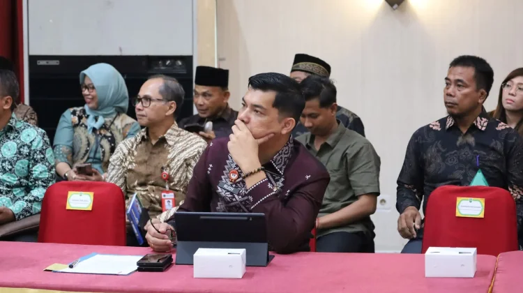 Kakanwil Kemenkum Riau Hadiri Pertemuan Bersama BAM DPR RI