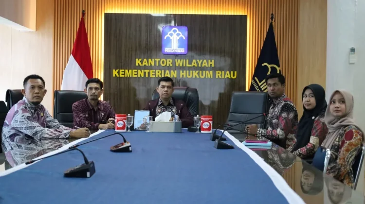 Kemenkum Riau Ikuti Pembukaan Pelatihan Kepemimpinan Pengawas Angkatan 208