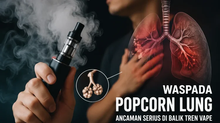 Waspada Popcorn Lung, Ancaman Serius di Balik Tren Vape