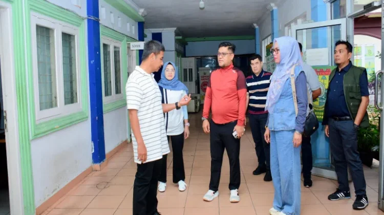 Bupati Kampar Tinjau Pelaksanaan WFH