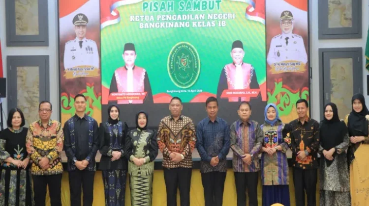 Bupati Kampar Hadiri Pisah Sambut Ketua PN Bangkinang
