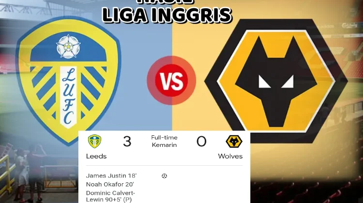 Leeds United Pesta Gol, Wolves Tumbang tanpa Balas di Elland Road