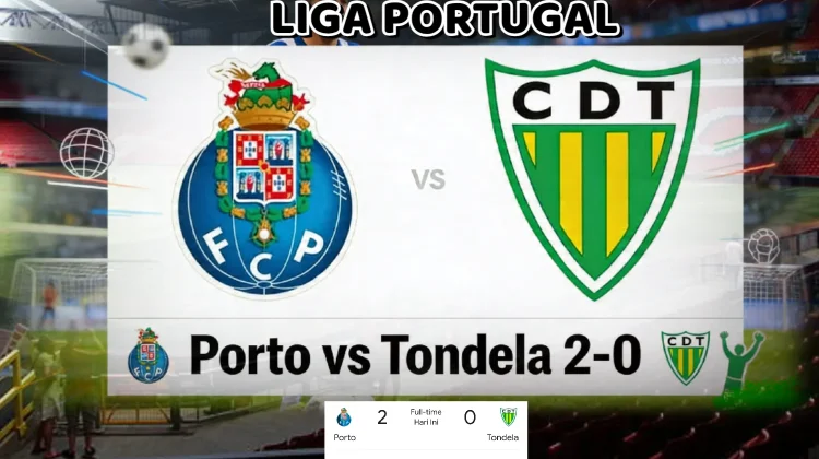 Porto Tundukkan Tondela 2-0 di Stadiun Dragao