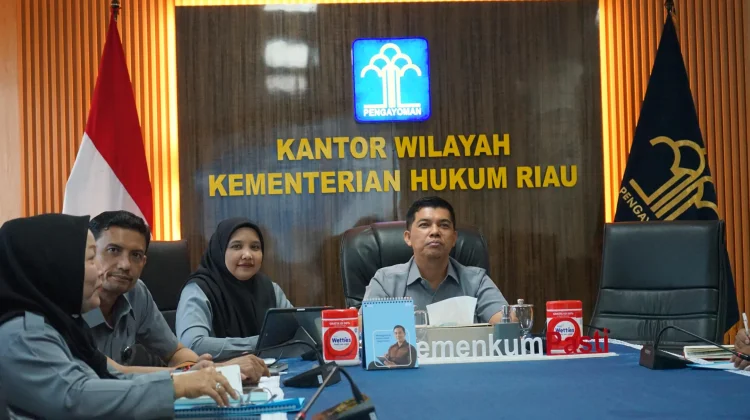Kanwil Kemenkum Riau Ikuti Workshop Evaluasi Zona Integritas 2026