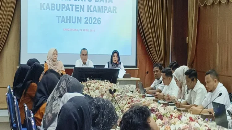 Kampar Gelar Forum Satu Data, Perkuat Kualitas Perencanaan