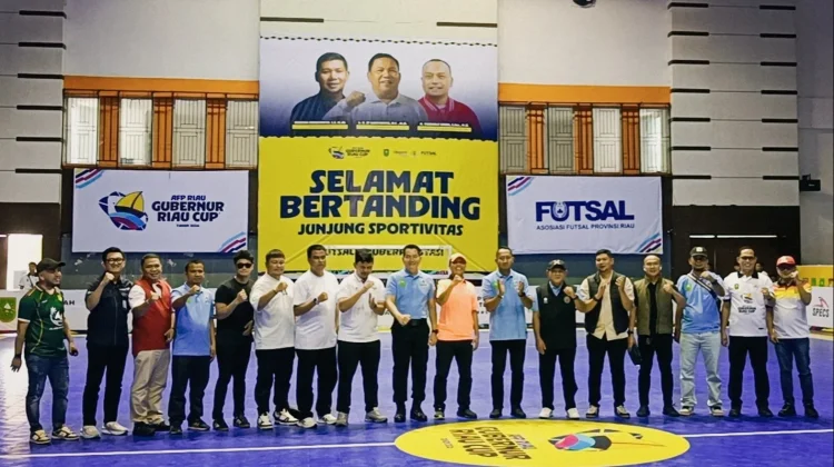 Pemprov Riau Resmi Buka Kejurda Futsal 2026