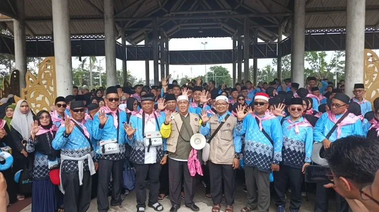 JCH Pekanbaru Masuk Asrama Haji Batam