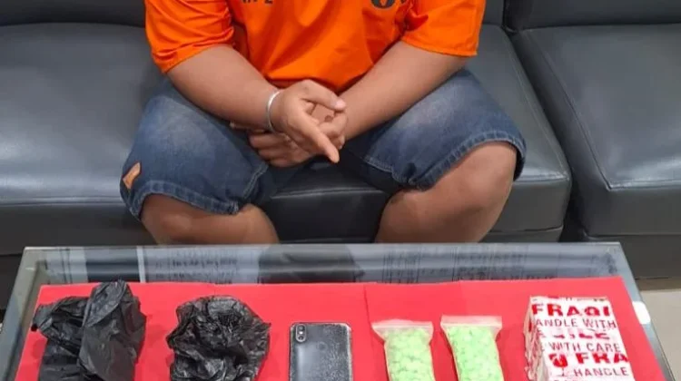 Polres Dumai Ungkap Peredaran 500 Butir Ekstasi, Satu Tersangka Diamankan