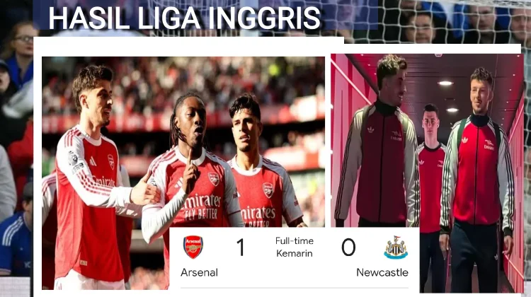 Arsenal Menang Tipis atas Newcastle di Emirates Stadium