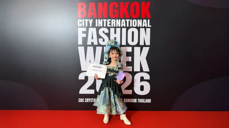 Model Cilik Kuansing Raih Top Model di Bangkok Fashion Week 2026