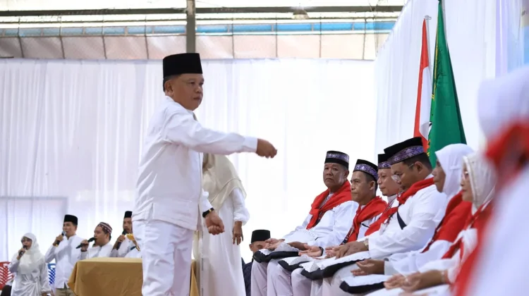 JCH Meranti Jalani Prosesi Tepuk Tepung Tawar, jelang Keberangkatan Besok