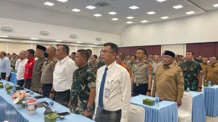 Wakil Wali Kota Dumai Hadiri Rakor Karhutla