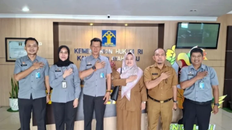 Kemenkum Riau dan Bappeda Kabupaten Kampar Bahas penguatan pelindungan hukum