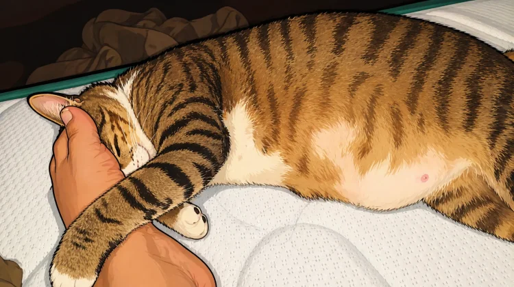 Alasan Kenapa Kucing Suka Tidur di Kaki