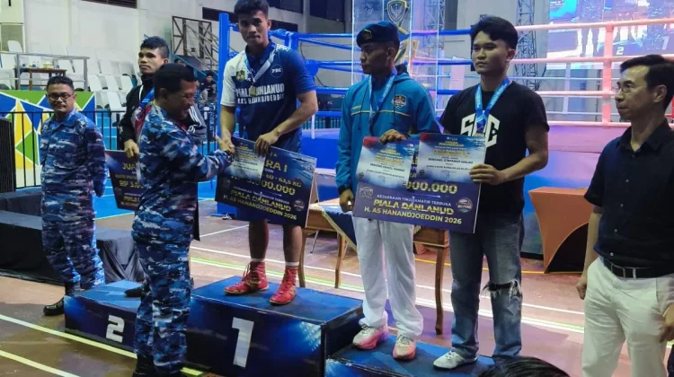 Petinju Riau Sapu Bersih Medali Danlanud Cup