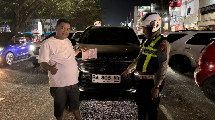 Polisi Tindak Pengendara Pasang TNKB Tidak Sesuai Spesifikasi