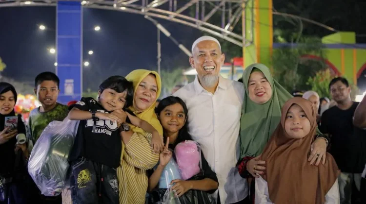 Wali Kota Dumai Bersama Keluarga Sapa Hangat Masyarakat di Semarak Dumai Expo 2026