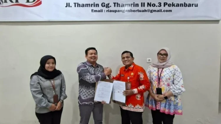 Perkuat Pangan, DKP Kampar Gandeng BUMD Riau Pangan Bertuah
