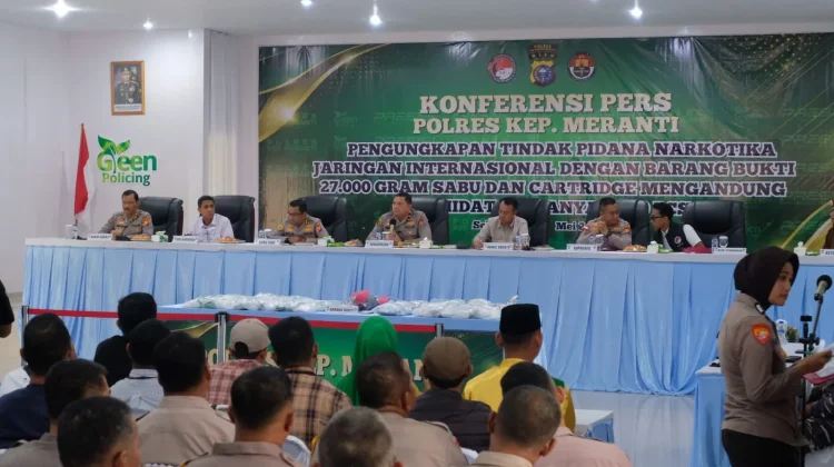 Tangkap 27 Kilogram Sabu, Polda Riau Nyatakan Perang Terhadap Narkotika