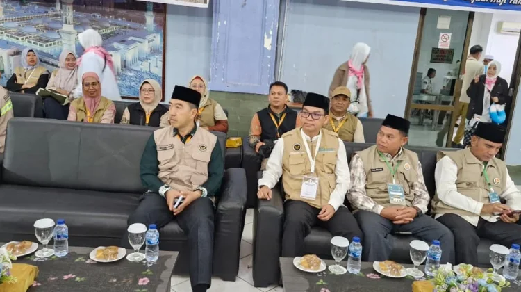 Jemaah Haji Riau Kloter BTH 03 Bergerak ke Makkah, Satu Jemaah Dirawat