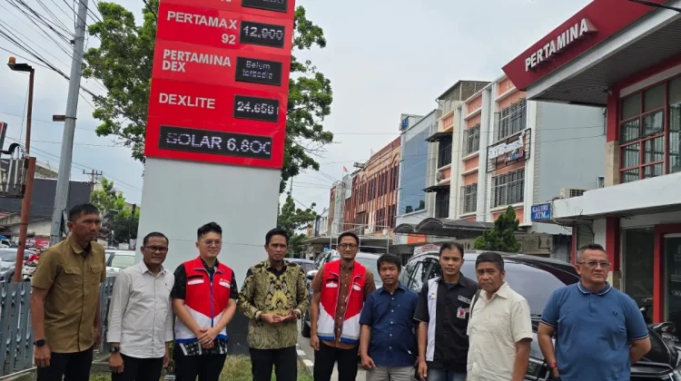 PPN Sumbagut bersama Pemprov Riau Tinjau SPBU
