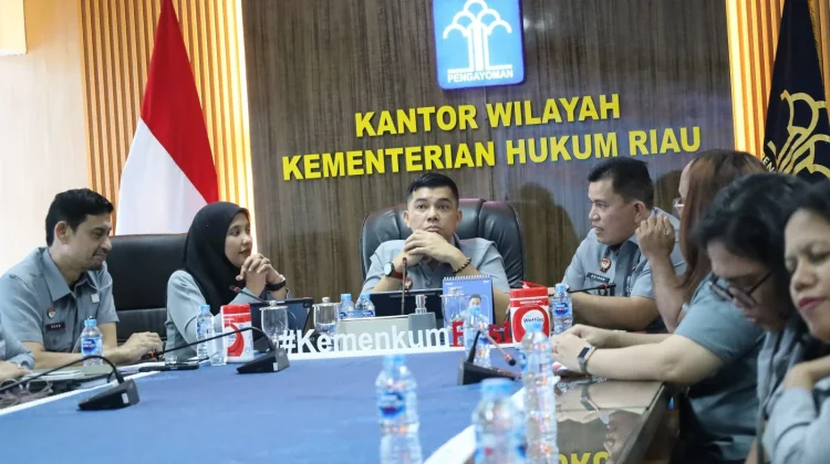 Kakanwil Kemenkum Riau Ikuti Panel Evaluasi ZI 2026 untuk Raih Predikat WBK/WBBM
