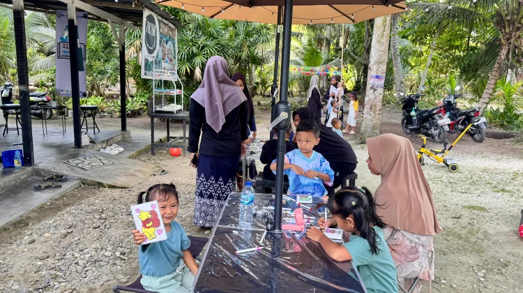 Titik Temu Rohul Gelar Mom n Kids Book Party untuk Ibu dan Anak