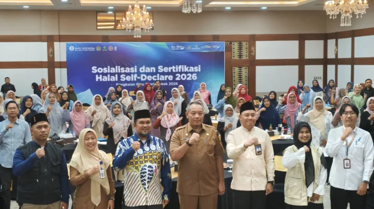 200 UMKM Pekanbaru Dapat Pendampingan Sertifikasi Halal