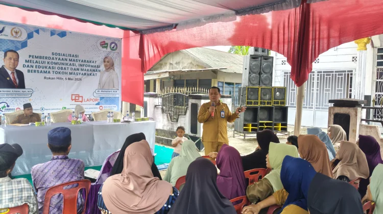 BBPOM di Pekanbaru dan Maharani Perkuat Literasi Keamanan Pangan Warga
