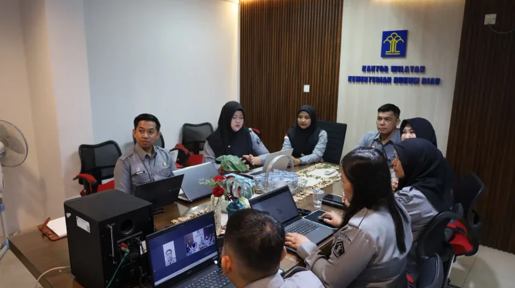 Perkuat Pengelolaan JDIH dan Layanan Hukum, Kemenkum Riau  Koordinasi dengan Pusat