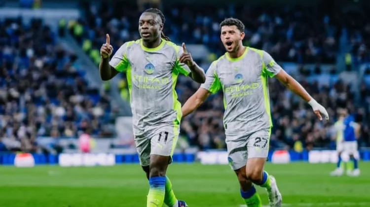 Manchester City Ditahan Everton 3-3, Peluang Juara Kian Menipis