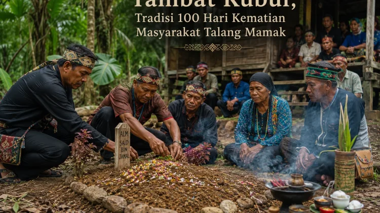 Tambat Kubur, Tradisi 100 Hari Kematian Masyarakat Talang Mamak