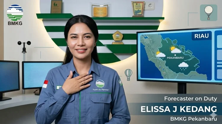 Masyarakat Diimbau Waspada Hujan Ringan hingga Sedang di Riau