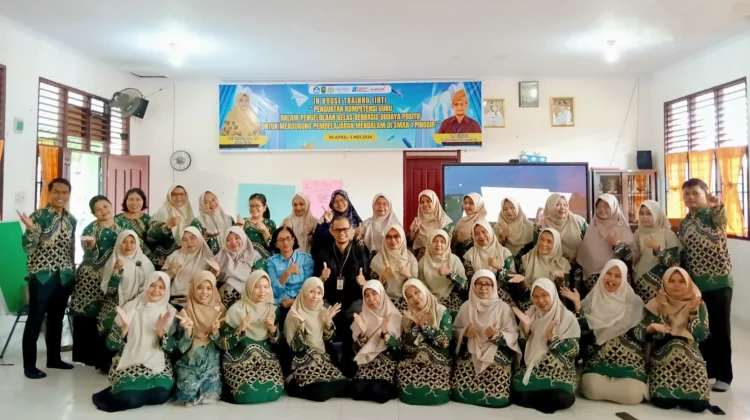 Tingkatkan Kompetensi Guru, SMAN 1 Pinggir Gelar IHT Berbasis Budaya Positif
