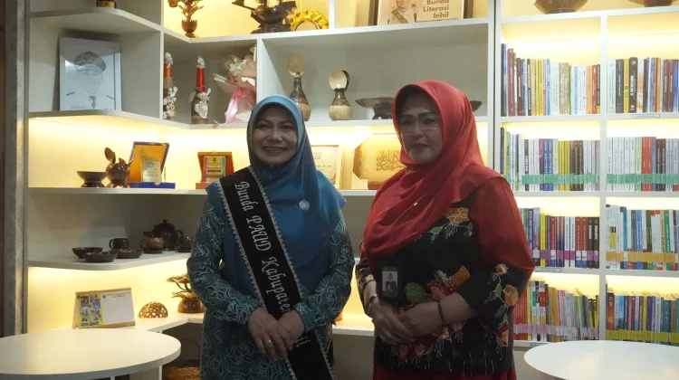 Bunda PAUD Inhil Terima Kunjungan BPMP Riau