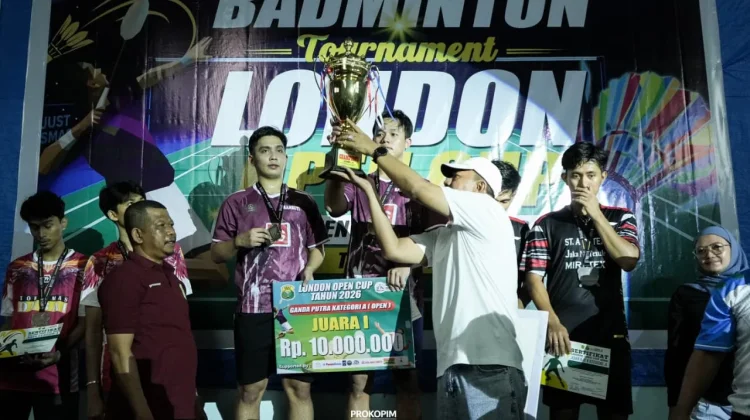 Turnamen Badminton London Open Cup 2026 Resmi di Tutup