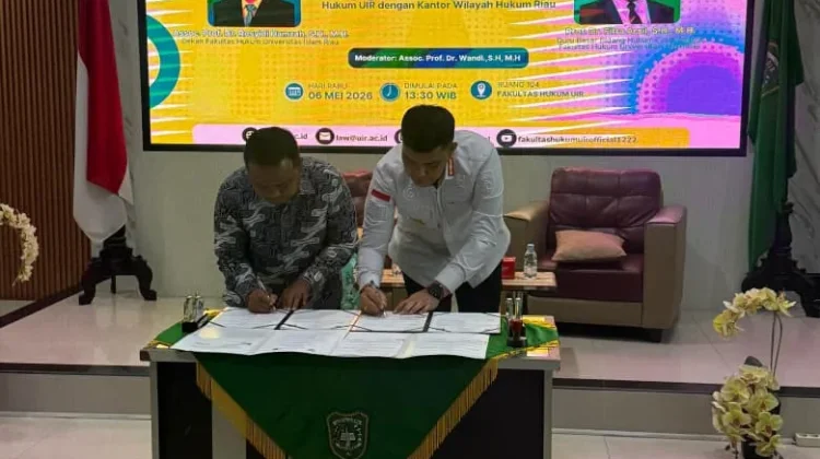 Kemenkum Riau dan UIR Perkuat Sinergi, Kolaborasi Hukum dan HAM  Bagi Generasi Muda