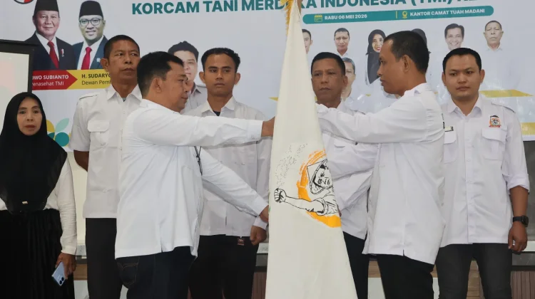 DPK Tani Merdeka Indonesia Tuah Madani Resmi Dikukuhkan, Dorong Ketahanan Pangan