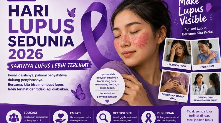 Hari Lupus Sedunia 2026, Saatnya Lupus Lebih Terlihat