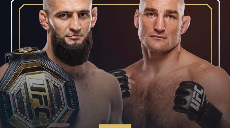 UFC 328: Khamzat Chimaev vs Sean Strickland Perebutkan Sabuk Kelas Menengah