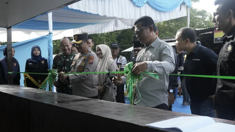 Kampung Tangguh Anti Narkoba Inhil Diresmikan