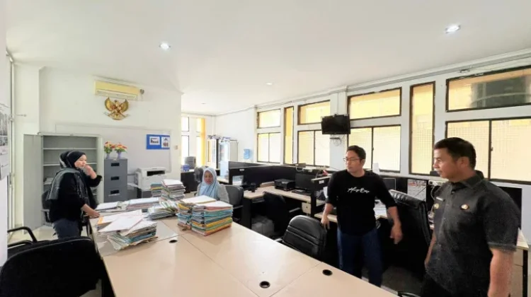 Bupati Kampar Tinjau OPD saat WFH