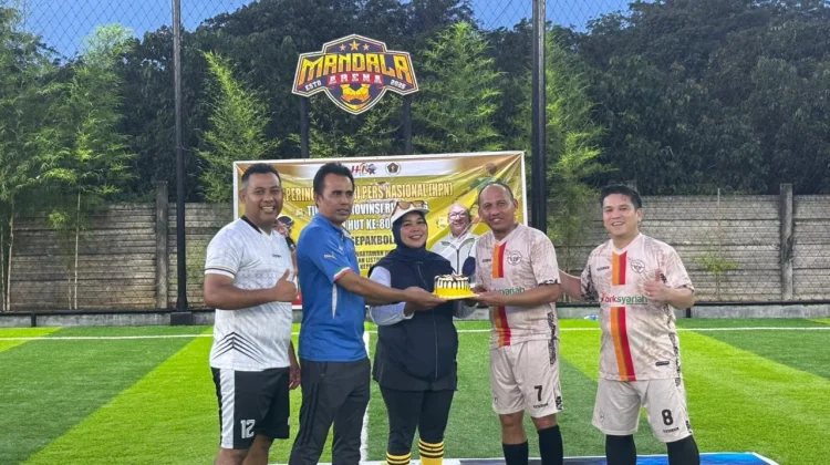 Meriahkan HPN 2026 PWI Riau Gelar Trofeo Mini Soccer