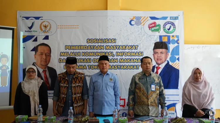 Kawal Warga Kampar Utara dari Bahaya Kosmetika Tidak Aman
