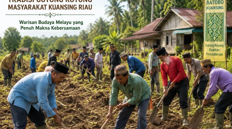 Batobo Warisan Gotong Royong Masyarakat Kuansing tetap Hidup tengah Modernisasi