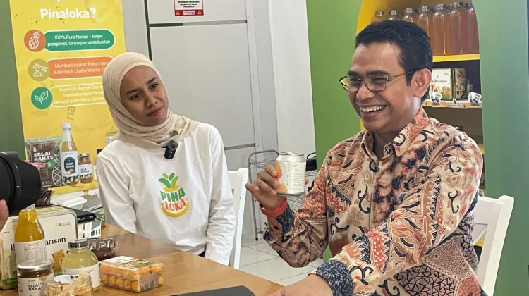 Hendry Munief Kunjungi UMKM Pinaloka di Siak, Manfaatkan Komoditas Lokal