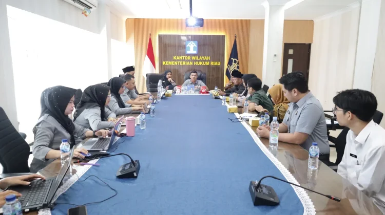 Langkah Strategis Bapemperda Inhil di Kemenkum Riau