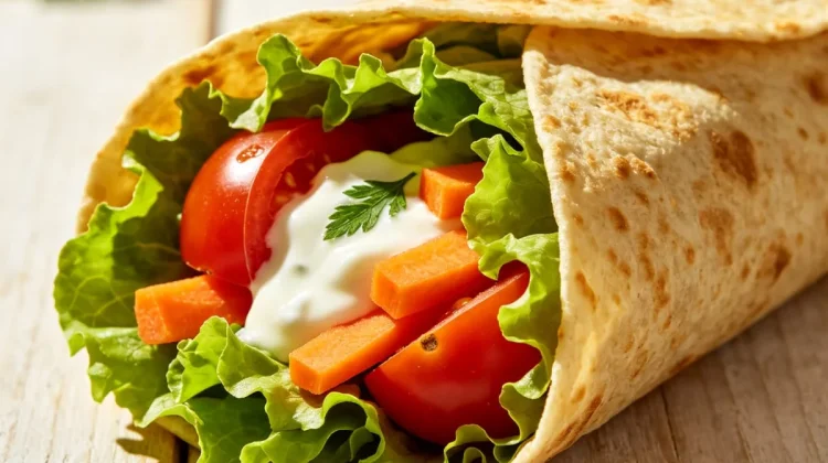 Salad Wrap  Sajian Segar, Praktis dan Penuh Gizi