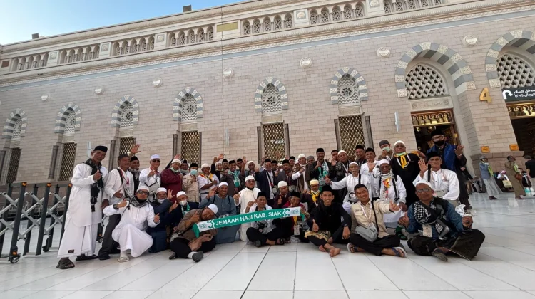 Seluruh Jemaah Haji Riau Gelombang Pertama Tinggalkan Madinah
